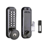 Lockey 2500KO Mechanical Digital Sliding Door Lock With Key Override