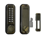 Lockey 2500 Keyless Mechanical Digital Sliding Door Lock