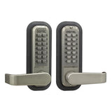 Lockey 2835DC Keyless Mechanical Digital Double Sided Combination Spring Latch Door Lock