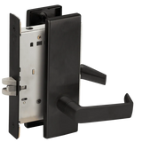 Schlage L9010 06N Passage Latch Mortise Set, 06 Lever, N Escutcheon