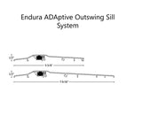 Endura ADAptive Outswing Sill System