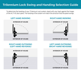 3500 Trilennium Multipoint Lock 9-0 Door  - Choose Finish
