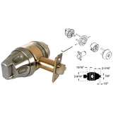 Marks USA 180SSK LifeSaver Cylinder x Knob Cylindrical Lock, Anti-Ligature Knob