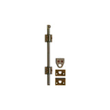 Mini Surface Bolt with Square Mounting Bracket and 3/8″ Bolt - 10" Mini Surface Bolt