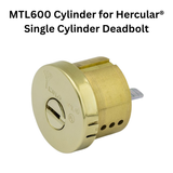 MUL-T-LOCK MTL600 Cylinder for Hercular® Single Cylinder Deadbolt