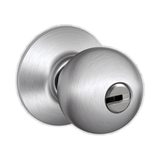 Mul-T-Lock Knob Lockset with MUL-T-LOCK MTL800 Cylinder