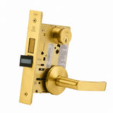 Accentra 8805FL Grade 1 Storeroom Mortise Lock, Monroe Lever