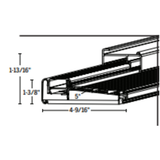 Endura Z-Series RDS All-Aluminum Adjustable Cap Sills for Contineous Sidelite, Choose Sill length,width & Finish