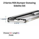 Endura Z-Series RDS Bumper Outswing Sidelite Sill, Choose Sill length,width & Finish
