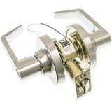 Marks USA 195FEU Electrified Storeroom Lever Lock, Fail Secure, Electrically Unlocked