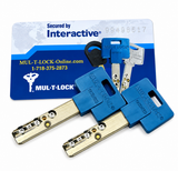 MUL-T-LOCK Key Cutting ID Card with 2 Keys