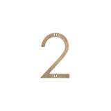 2 3/4″ House Number Century Gothic “2”