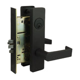 Cal-Royal NM Series, Extra Heavy Duty Mortise Locks, Grade 1 - ESCUTCHEON TRIM CLASSROOM Function F05, Left-Hand (CE-TE)