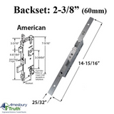 Amesbury Truth P2000 Active Single Point Mortise Lock 60/92 American Cylinder