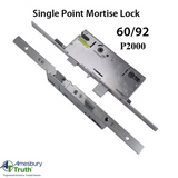 Amesbury Truth P2000 Active Single Point Mortise Lock 60/92 American Cylinder