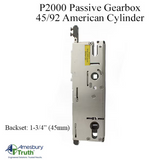 P2000 Passive Lock Case / Gearbox Only 45/92 American Cylinder