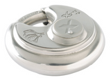 Chateau C-99X-CD-KD 2-3/4" X-Type Stainless Steel Disc Padlock with Weather Cover, Keyed Different, 6-Pin, Carded