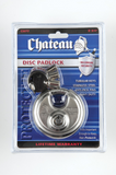Chateau C-977-CD-KD 2-3/4" Stainless Steel Disc Padlock, Keyed Different, 7-Pin, Carded