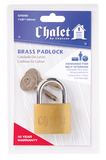 Chateau C-1040-CD-KD 40mm Solid Brass Padlock, Keyed Different (KD), Carded