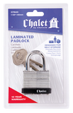 Chateau C-7640-CD-KD 40mm Laminated Steel Padlock, Keyed Different (KD), Carded