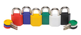 Chateau C-409-BD-KA 1-1/2" Nylon Vacant Unit Padlock – Keyed Alike