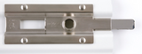 Chateau C-487B-4SS-BK-SGL Stainless Steel 4-Bolt Bezel® Door Latch