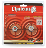 Chateau C-480-CD-KA-2 Bezel® Cylinder Lock Twin Pack, Keyed Alike, Carded