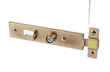 Chateau C-486B-BK-SGL-ZC Yellow Zinc Bezel® Latch for Flat Surface Doors with E-Coat Finish