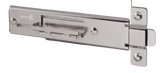 Chateau C-ARL-F-SS Stainless Steel Flush Door Padlock Latch for Flat Surface & Corrugated Roll-Up Doors