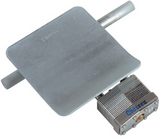 Chateau C-SSL-1 Heavy Shielded Slide Bolt Latch for Flat Surface & Commercial Doors