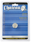 Chateau C-481-6-S-CD-KD 6-Pin Short Milled Flat Key Cylinder Lock, Keyed Different, Carded