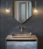 Wall Mount Faucet without Escutcheons