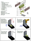 PFAFS0031BS Rockwell Hydraulic Power Adjustable Concealed Floor Spring Hinge