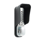 CodeLocks CL100 MECHANICAL Surface Latch, Silver Grey