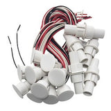 GENERAL LOCK RDL-3434L-W RECESSED SPDT LEADS 3/4"DIAMATER WHITE 10/PK