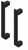 Interlock Crest Sliding Door Turn Lever 42 mm spindle, Black