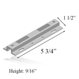 2 Part Extruded Strike For Interlock Patio Door