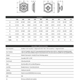 Baldwin Reserve Traditional Round Patio Deadbolt (one sided)