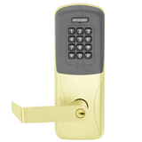 Schlage CO-200 Series Electronic Cylindrical Lock with C123 Cylinder, Keypad Entry and Rhodes Lever