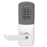 Schlage CO-200 Series Electronic Cylindrical Lock with C123 Cylinder, Keypad Entry and Rhodes Lever
