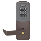 Schlage CO-200 Series Electronic Cylindrical Lock with C123 Cylinder, Keypad Entry and Rhodes Lever