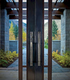 Rocky Mountain Metro Entry Set – 2 1/4 x 30″ - 3 1/2" x 13" Interior Metro Escutcheon