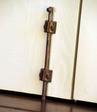 Mini Surface Bolt with Square Mounting Bracket and 3/8″ Bolt - 10" Mini Surface Bolt