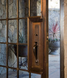 Rocky Mountain Curved Entry Set – 2 3/4″ x 20″ - 2 1/2" X 13" Interior Metro Eschutcheon