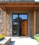 Rocky Mountain Stepped Entry Set – 3 1/2″ x 24″ - 2 1/2" x 8" Interior Escutcheons