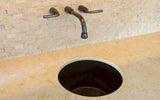 Wall Mount Faucet without Escutcheons
