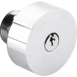Emtek Round Key In Knob with Rectangular Rosette , 5021ROU