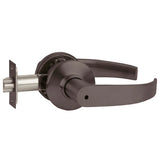 Schlage S40D NEP Tubular Bath/Bedroom Privacy Lock, Neptune Lever