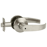 Schlage S40D NEP Tubular Bath/Bedroom Privacy Lock, Neptune Lever
