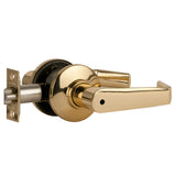 Schlage S40D SAT Tubular Bath/Bedroom Privacy Lock, Saturn Lever